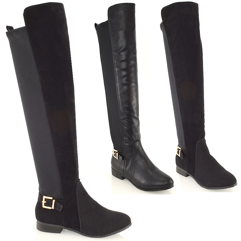 womens boots flat